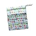 Generic High Quality Baby Nappy Waterproof Double Zippers Diaper Bags 12 Choices - colorful owl blue RS.335.00