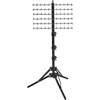 Support De Tresse, Support De Tressage De Cheveux, Support D'extension Pour Le Coiffage, Organisateur Debout Ou Mural En Bois De Pin Avec 120 Bobines