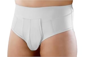 Slip Elastico per Ernia Inguinale Versione Confort marca ORIONE Art. 515 Bianco Taglia 4 > 86-90 cm.