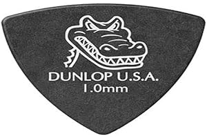 JIM DUNLOP Dunlop Picks 572R1.0 Gator Grip - Juego de 36 púas triangulares (1,00 mm)