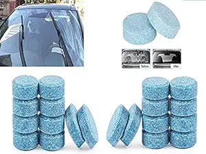 SIYARAM filaments Car Windshield Cleaning Tablets Cleaner -15 Pieces