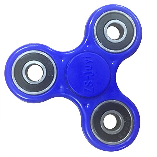 Spinner Fidget EDC ADHD Focus Toy Ultra Durable High Speed Si3N4 Hybrid Ceramic Bearing 1-3 Min Spins Non-3D Printed (Blue) Spinner Fidget EDC ADHD Focus Toy Ultra Durable High Speed Si3N4 Hybrid Ceramic Bearing 1-3 Min Spins Non-3D Printed (Blue)