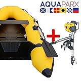 PACK EMBARCACION 230 CON MOTOR AQUAPARX 1,2 HP