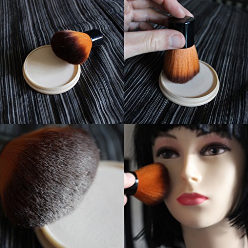 Sehr Weicher Qualitäts-Makeup-Pinsel für Puder Rouge Bronze Profi Kosmetikutensil von Kurtzy TM - 4