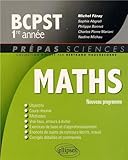 Maths BCPST 1ère Année Programme 2013