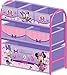 Disney Minnie Mouse Metal Frame Multi Bin Toy Organiser