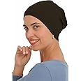 BISMAADH Unisex Sleep Cap, Bamboo and Cotton, Created for Chemo, Alopecia, Hair Loss, Essential Chemo Headwear Hijab Scarf