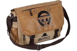 CHENMA Anime Canvas Student Crossbody Umhängetasche Daypack Single Schultertasche Büchertasche Laptop Bag