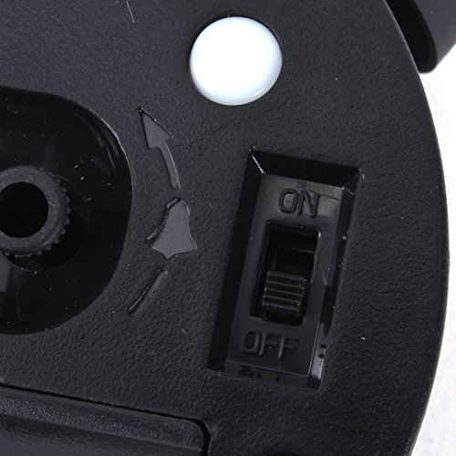 UniqueBella 4 inch keine Tickende Nachtlicht Nostalgischer Doppelglocke Alarm Uhr Glockenwecker mit Quarzlaufwerk – Super Laut #3 - 7