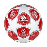 adidas adidas Finale18rm Min Ball, Hombre, White/Silver Met./Real Coral s18/Vivid Red, 1