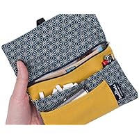 Tabaquera de tela japonesa - Funda Pitillera para tabaco de liar