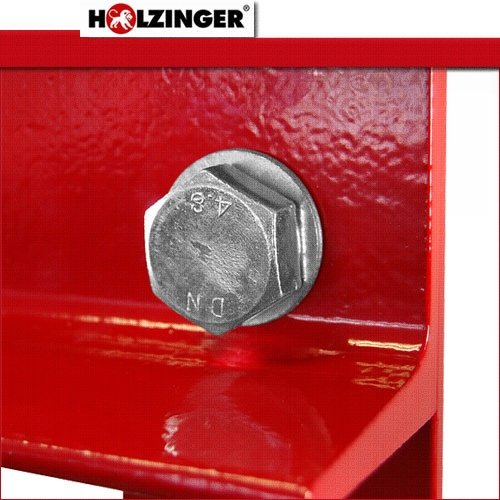 Holzinger Werkstattpresse – HWP30T-M, 30T, 130-820mm mit Manometer - 3