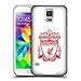 Price comparison product image Official Liverpool Football Club White Crest 2 Hard Back Case for Samsung Galaxy S5 / S5 Neo