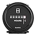 Produktbild Stundenzähler BetriebStundenzähler, Acouto DC 6-80 V Runde Mechanische Stundenzähler Gauge Timer Betriebsstundenzähler für Auto Lkw Boot Motor