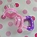Vale® NEW Baby Nutritionist Recommended Colourful Baby Fresh Food Feeder Nipple Pacifier Nibbler Safe Feeding Tool,Fresh Juice Feeder Feeding Tool(Color will be sent at random)- Size L