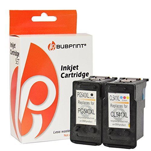 2 Druckerpatronen kompatibel für Canon PG-540 XL + CL-541 XL SET