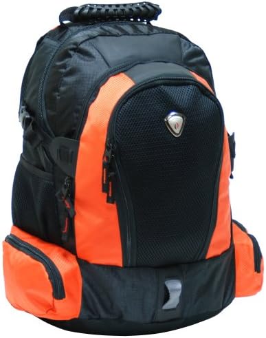CalPak Pinnacle 18-inch Laptop Backpack, Orange, One Size