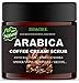 The Best Arabica Coffee Cream Body Scrub Anti-Cellulite with Caffeine Great for Dry, Rough And Sensitive Skin Provides firming, Skin Radiant, Contains 100% All Natural 3.5 Oz RS.1789.00