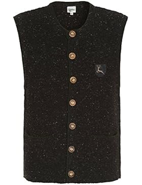 Distler Trachten-Strickweste mit Merinowolle in beige Trachten-Weste,Strick,Tracht,Janker,Herren