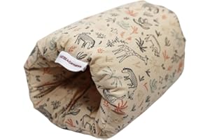 HOBEA-Germany Mini oreillers pour l’Allaitement Coussins d’Allaitement pour déplacements en différents modèles, Maquette: Safari Beige