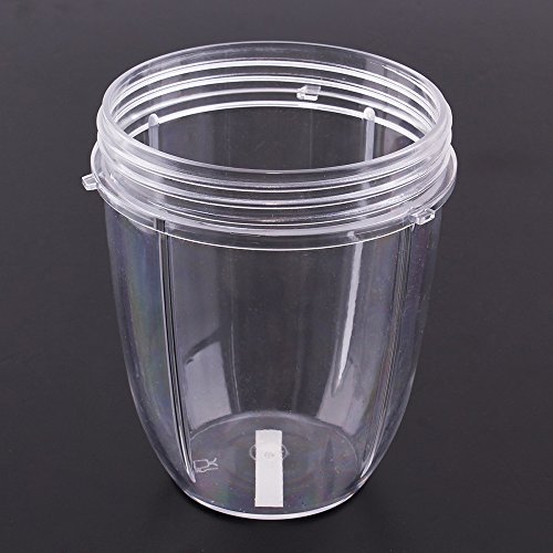 UNIQUEBELLA Ersatzteile Für Nutribullet , 3 Stk Tasse Cup mit Griff Entsafter Zubehör Für NUTRIBULLET Blender Entsafter Standmixer - 2