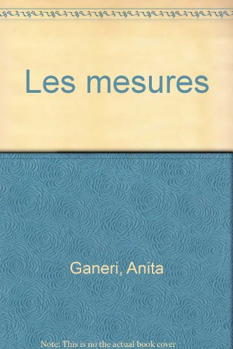 couverture de : Mesures (les)