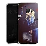 HTC 10 Slim Case Silikon Hülle Schutzhülle Frau Föhn Kamm