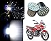 Auto Pearl - Premium Quality High Brightness 22 SMD White LED Bike Front Indicator Bulb Turn Signal Light Set of 2 Pcs. For - Bajaj Discover 150 F RS.249.00