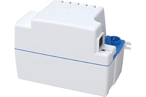 SFA - Pompe de Relevage de Condensats Sanicondens Eco V02 à 2 Entrées - Pour Chaudière et Climatisation - Silencieuse (45 dB) - Kit Installation Complet - 26 x 13,8 x 17 cm - Made in France