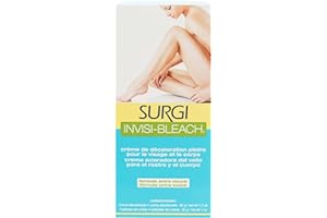 SURGI WAX Surgi Face & Body Hair Bleaching Cream - Extra Gentle Formula (43 ml) - Hair Lightning Cream