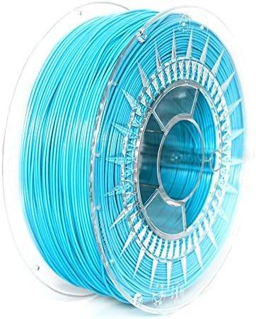 NuNus PLA Filament 1,75mm 1KG Spool (light blue) for 3D Printer MakerBot RepRap MakerGear Ultimaker ...