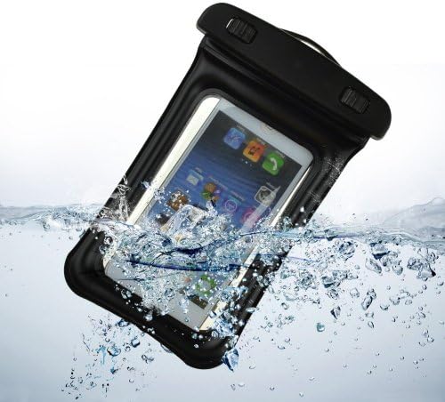 BoddBan® Universal waterproof armband for iPhone 5/5 °C/5S, Samsung Galaxy S3/S4, Nokia Lumia, Sony Xperia, HTC and Other Mobile Phones - noir