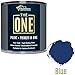 Produktbild One Farbe, One Coat, Multi Surface Paint für Holz, Metall, Kunststoff, Innen, Außen, blau Satin, 250 ml