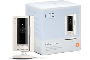 Ring videocamera interna (Indoor Camera 2ª gen.) | Telecamera di sorveglianza per animali domestici | Audio bidirezionale, copertura per la privacy, fai-da-te | Ring Protect: 30 gg. prova gratuita
