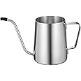 Pvemsa Pour Over Coffee Pot BX01 Stainless Steel Hand Drip Kettle with Long Narrow Spout and Hanging Ear Hand- 2.76"x2.95"x3.42"…