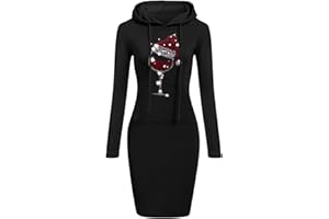 SHOBDW CAMISETAS DE MANGA LARGA SHOBDW Mujer Liquidación Venta Sudadera con Capucha para de Color sólido Casual Fit Recta Invierno Manga Larga Tops Abrigos Chaqueta Sexy Vestidos Delgados