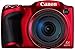 Price comparison product image Canon PowerShot SX400 16MP Bridge Camera - Red.