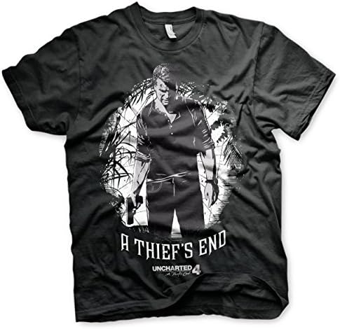 Officially Licensed Merchandise Uncharted 4 - A Thief´s End T-Shirt (Black), X-Large