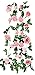 Produktbild FiveSeasonStuff 2 Stück Kunstseide Rose Girlande Rebe Pflanze Blume Blätter (4.4m / 173 inches) Perfekt für Wanddekoration, Hochzeit, Bridal, Party, Haus, Garten, Geschäft, Büro, Schule, Festival, Feier, Bühne, DIY (Rosa Rosengirlande)