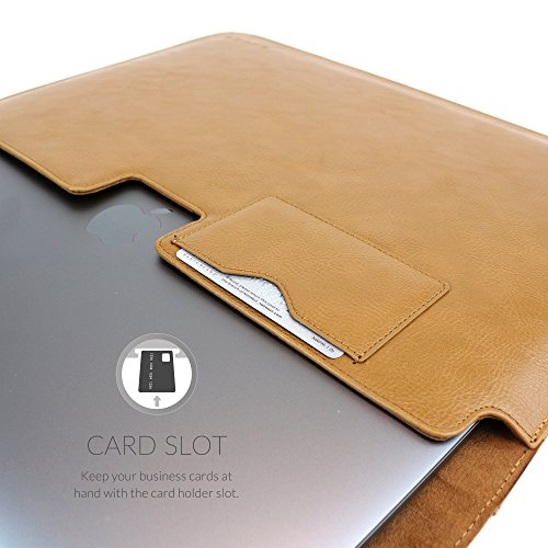 Macbook Pro Touch 15   2016  2017  Sleeve  Kamel    Snugg - H  lle mit lebenslanger Garantie f  r Macbook Pro Touch 15   2016  2017  15  Touchbar