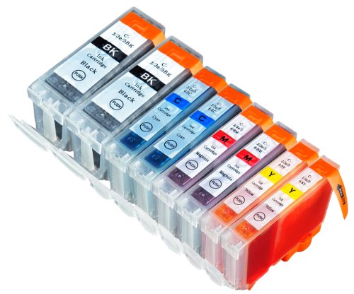 8 Multipack XL Canon BCI-3 , BCI-3E , BCI-6 Patronen Kompatible. 2 schwarz (groß), 2 cyan, 2 magenta, 2 gelb für Canon iP3000. Tintenpatrone. Tinten kompatible Druckerpatronen. BCI-3-E-BK , BCI-6-C / BCI-3-E-C , BCI-6-M / BCI-3-E-M , BCI-6-Y / BCI-3-E-Y © Patronenland