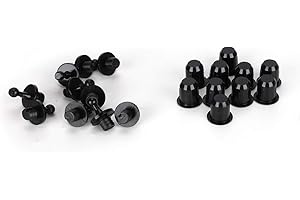 FASIENT Lautsprecher Schnalle, 10 Paar DIY Audio Lautsprecher Schnallen Befestigung Lautsprecherabdeckung Schnalle aus Gummi und Kunststoff für kleine Lautsprecher Zubehör