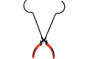 TBEST Ngs, Pince A Crucible, Pinze per Crogiolo, Pinze per Crogiolo, Pinze per Colata di Metallo, Morsetto per Crogiolo, Crogiolo per Fusione di Metallo Pinza per Crogiolo Supporto per