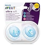Philips Avent Beruhigungssauger ultra soft 0-6m blau - 4