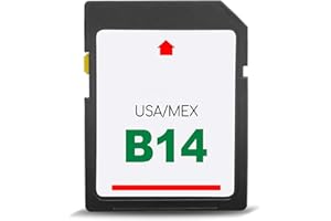 PNYZIK 2023 Latest Maps B14 Navigation SD Card Fit for Ford Lincoln SYNC2 System, Updated Navigation SD Card Support USA/Mexico New Maps