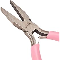 Produktbild von SUNNYCLUE Flachzange Mit Nylonbacken 13.7cm - Präzisionszange Für Schmuck & DIY