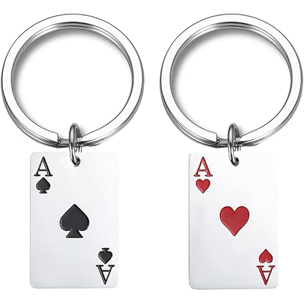 Vnox – Colliers Porte-bonheur Ace Of Spades Pour Hommes, Bijoux, Pendentif Poker A En Acier Inoxydable, Accessoire De Collier Rock Punk Casino Good Fortune