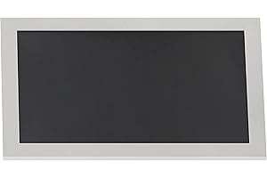 HBCY Creations Rustikale solide weiße magnetische Wandtafel, extra große Größe, 50.8x76.2 cm, gerahmte dekorative Kreidetafel, Hochzeiten, Restaurant-Speisekarten und mehr. (50.8x76.2 cm)