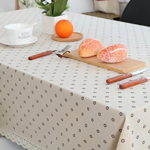 Tablecloth Clean Tablecloth [rural] Rectangle Fluid systems Square table cloth Simple [modern] Tea table Bedside table Round cover cloth-B 140x200cm(55x79inch)