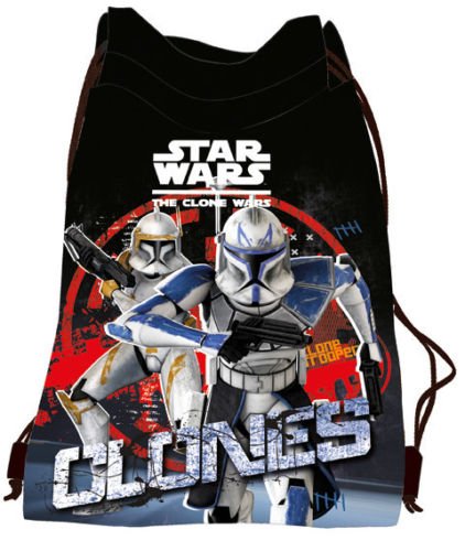 Preisvergleich Produktbild Star Wars Clone Wars Rucksack für Schule / Sport / Strand
